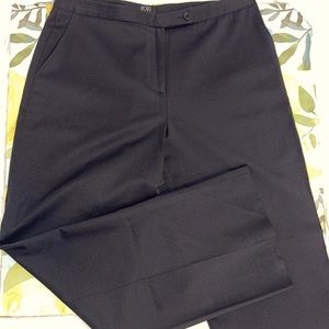 BCBG MAXAZRIA Black Wool blend Trousers | Size 10